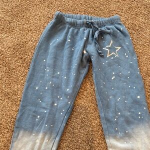 Vintage Havana Blue Star Print Joggers
